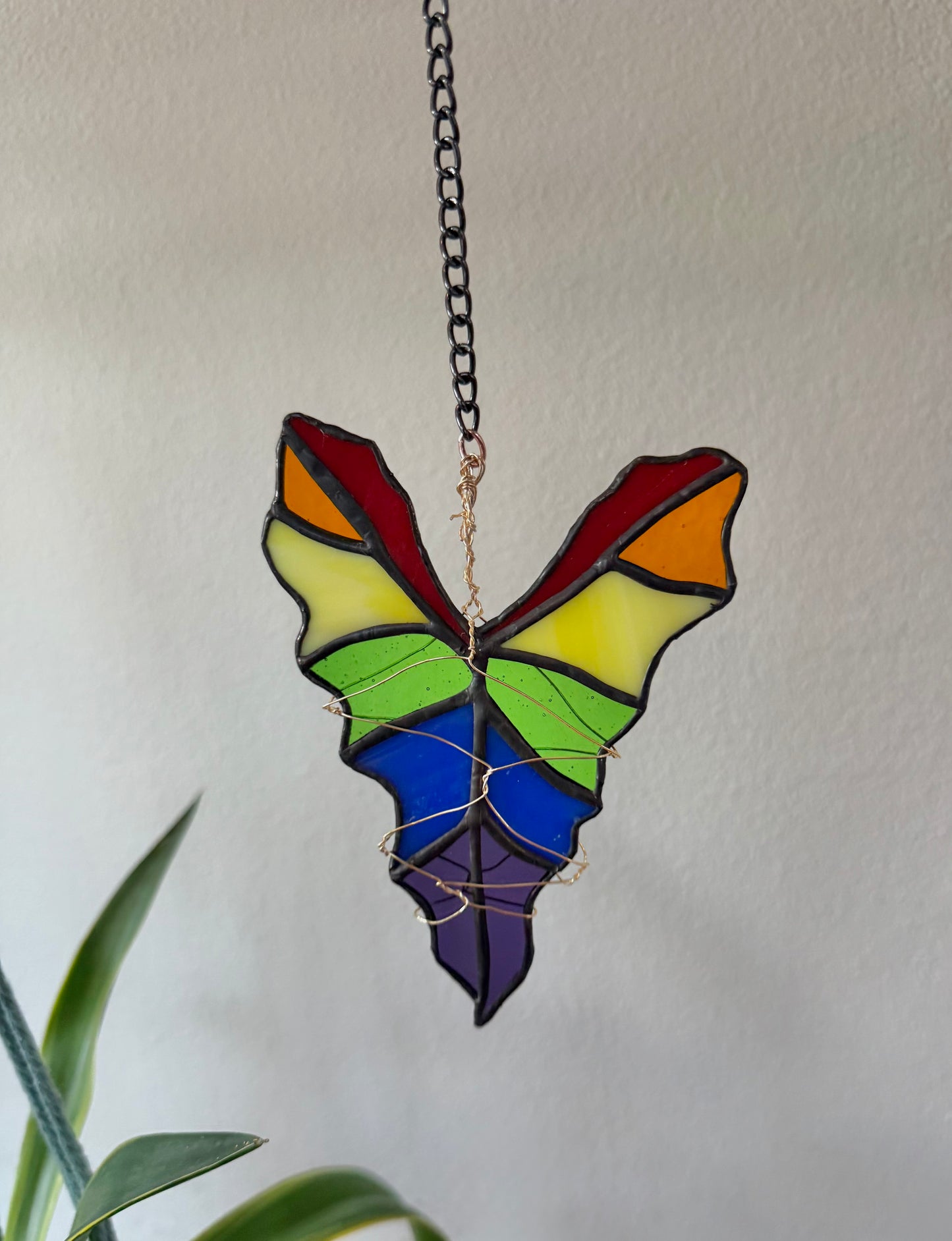 Pride Alocasia Suncatcher