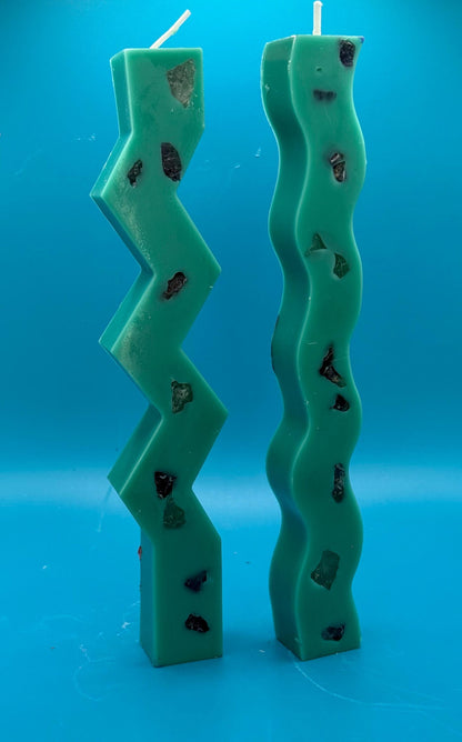 Not Straight Candles (set of 2)