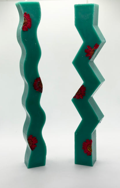 Not Straight Candles (set of 2)