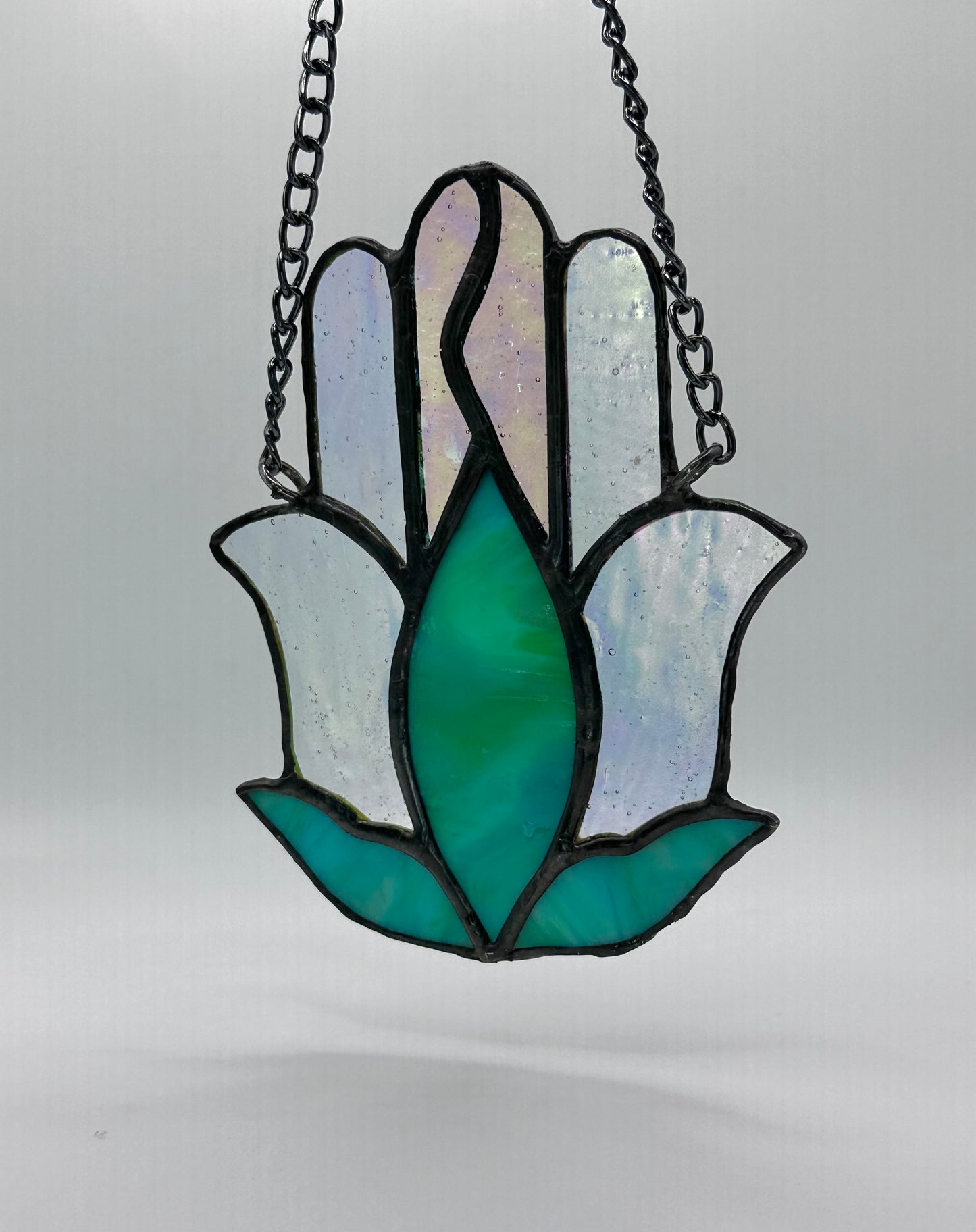 Iridescent Hamsa