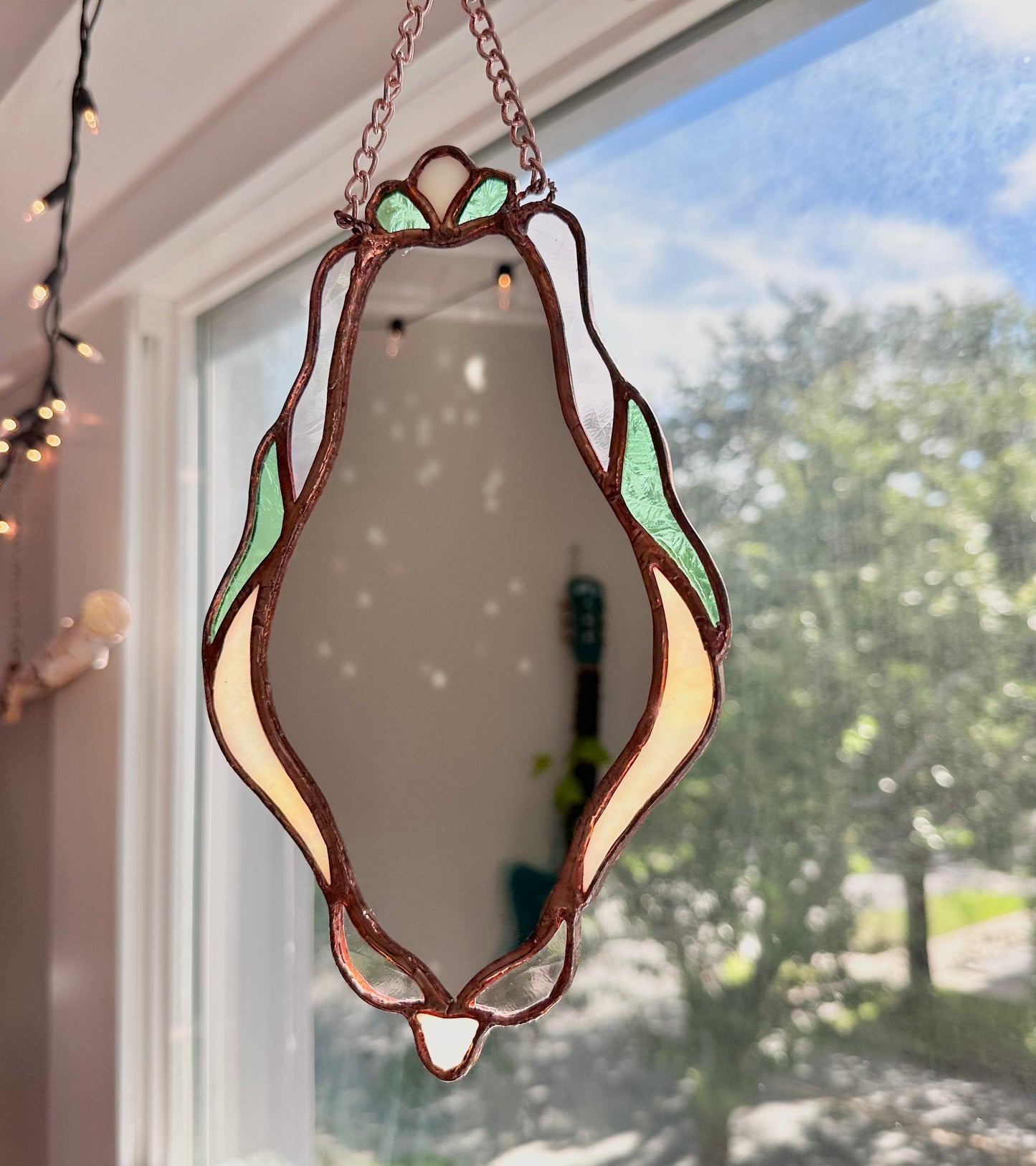 Golden Bloom Yoni Mirror