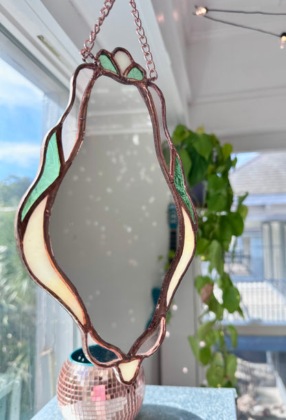 Golden Bloom Yoni Mirror