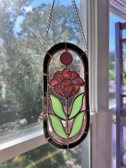 Purple Bloom Suncatcher
