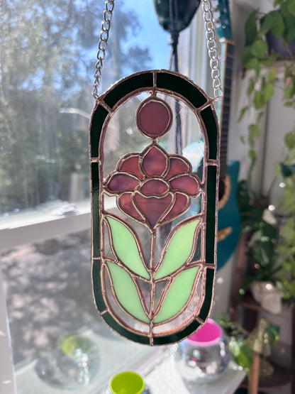 Purple Bloom Suncatcher