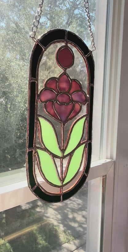Purple Bloom Suncatcher